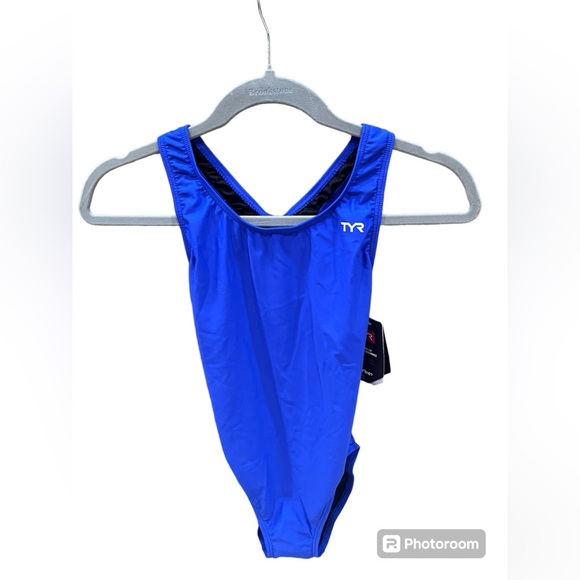 NWT TYR Women's TYR  Solid Maxfit One Piece size 36(large) Olympics style - Picture 2 of 9